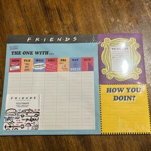 F•R•I•E•N•D•S Desk Planner NWT